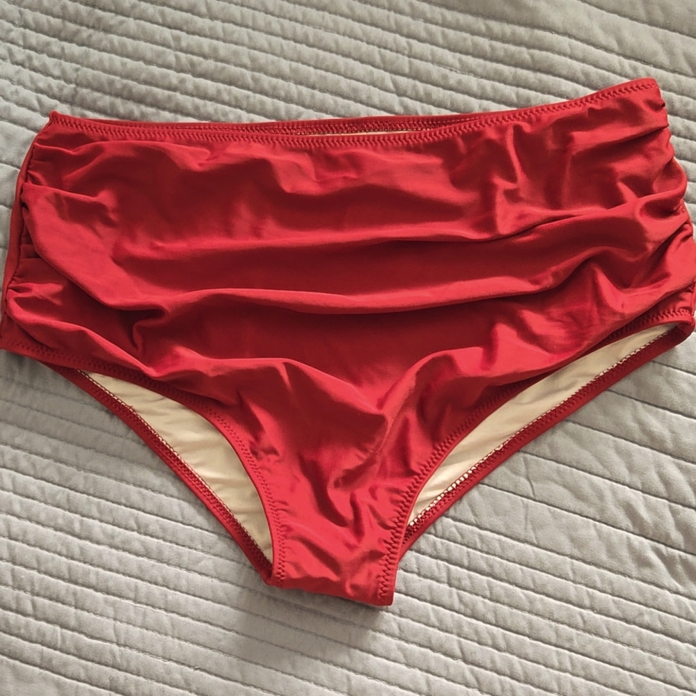 Red Swimsuit Bottom‎